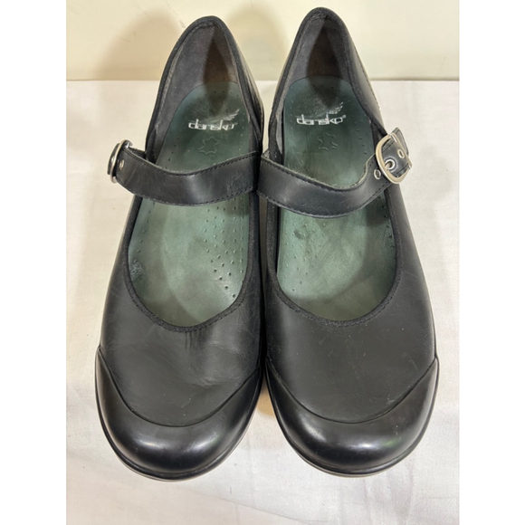 Women's Dansko Mary Jane Shoes Size 40 Black - Picture 2 of 9